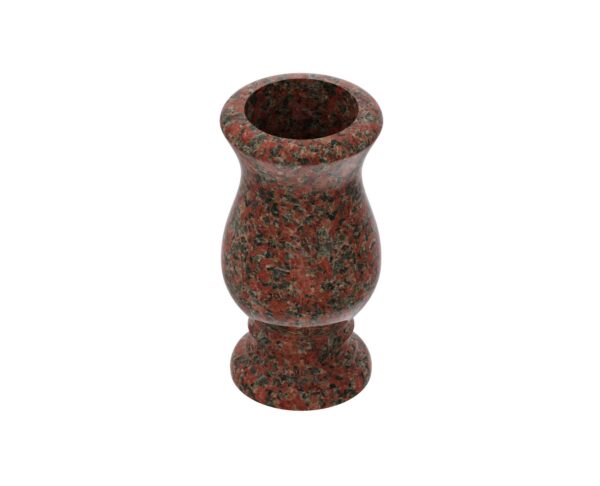 sl01.18457 Pedestal Granite Memorial Vase - Image 1