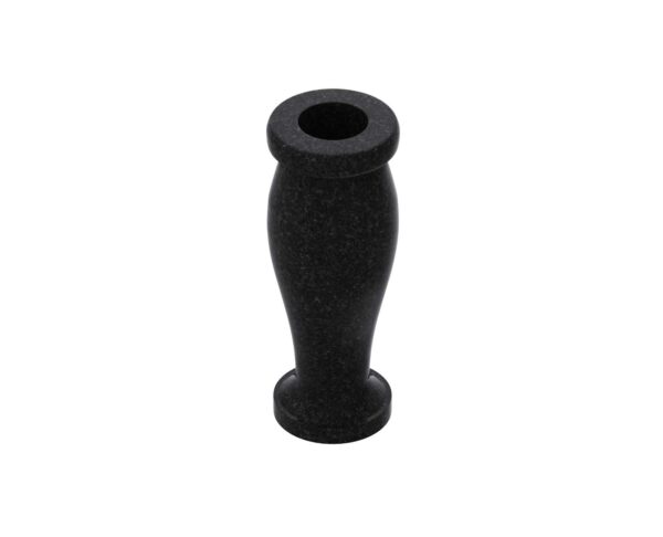 Classic Round Granite Memorial Vase - Image 1
